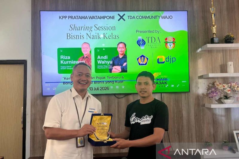 Kantor Pajak Watampone edukasi UMKM Wajo sambut hari Pajak 2026